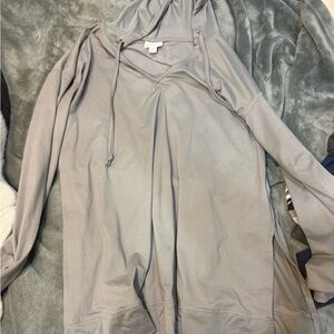 LuLaRoe Gray Hoodie Sweater